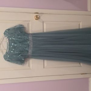 Ever Pretty, Large, Teal blue